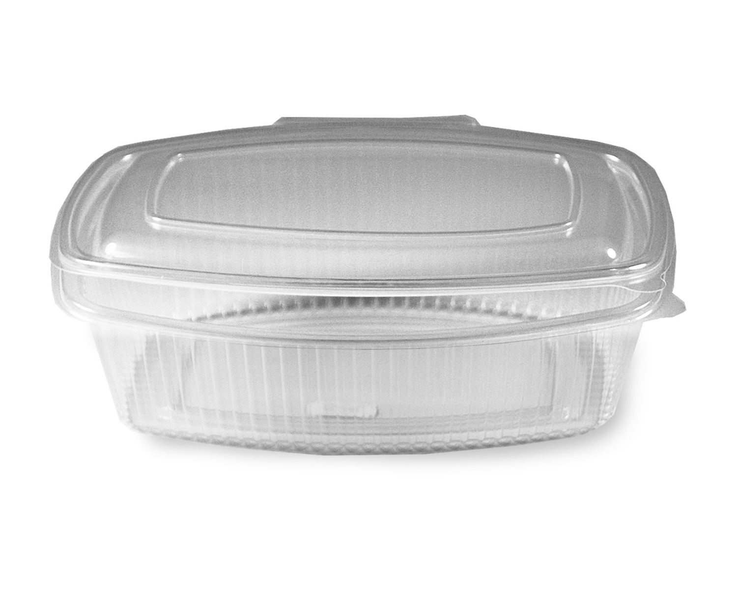 Feinkostbecher klar mit angeh�ngtem Deckel 750 ml PP, 50 Stk.