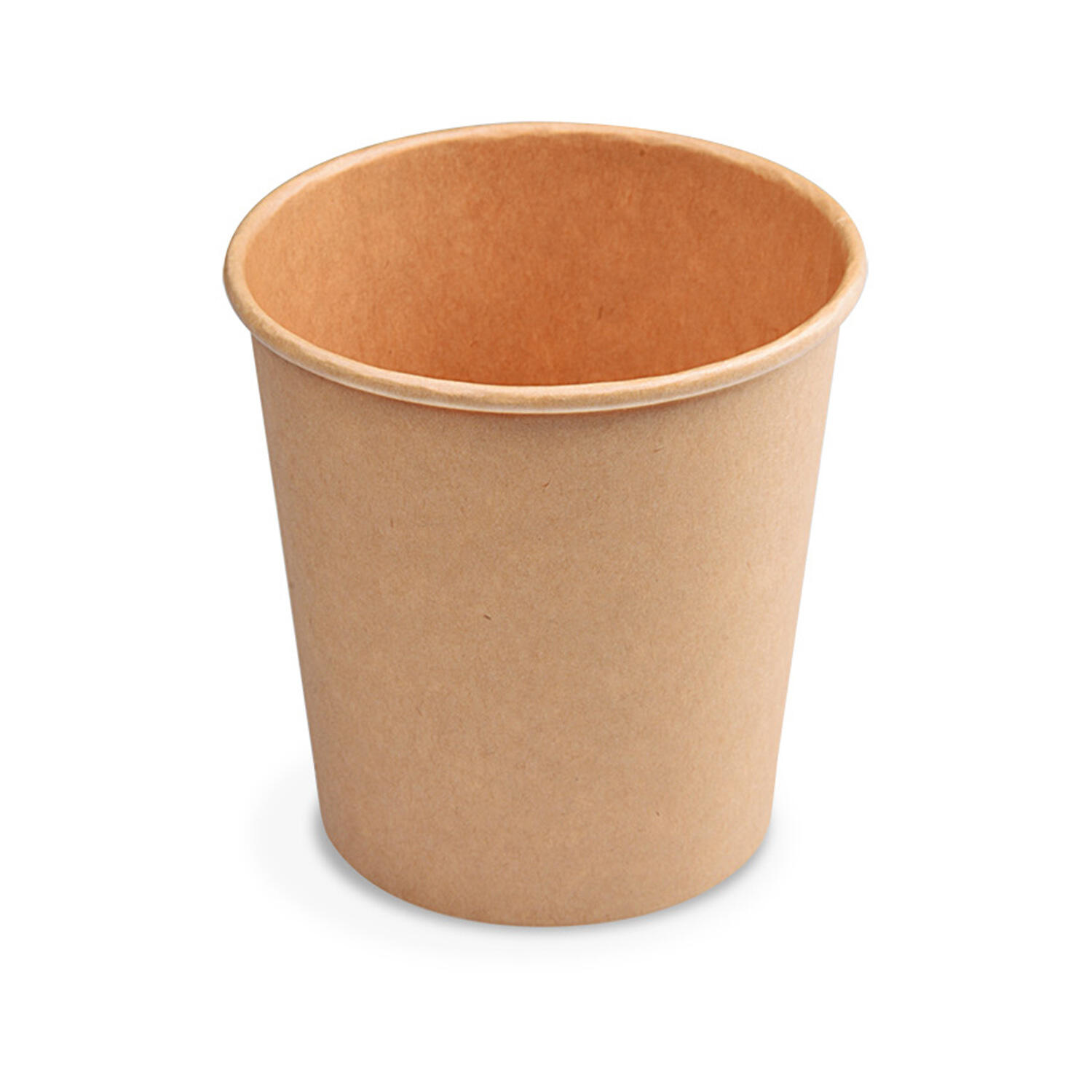 Hei�- und Kaltgetr�nkebecher Pappbecher braun 80 ml 110 ml XS � 62mm, 50 Stk.