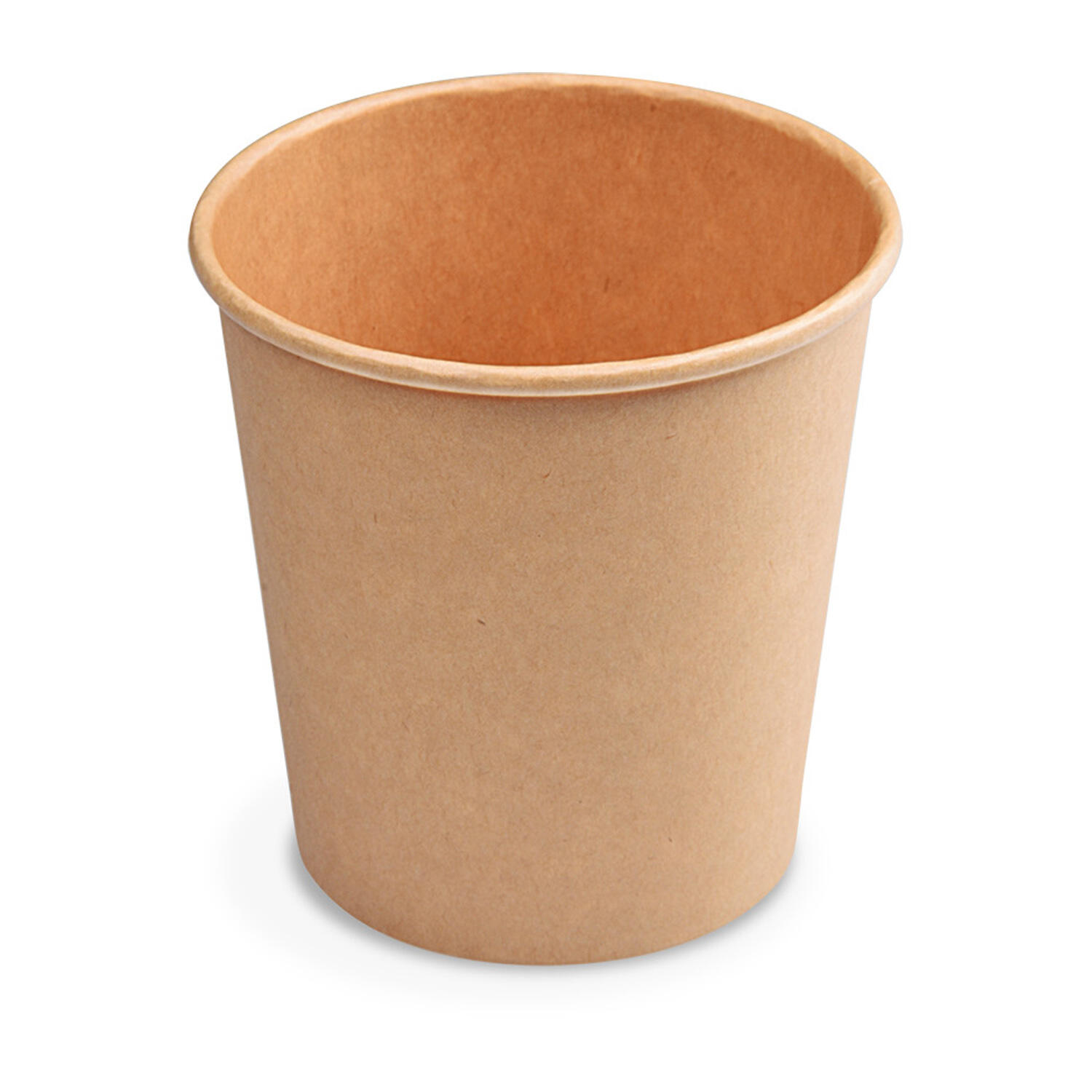 Hei�- und Kaltgetr�nkebecher Pappbecher braun 150ml 200ml S � 73mm, 50 Stk.