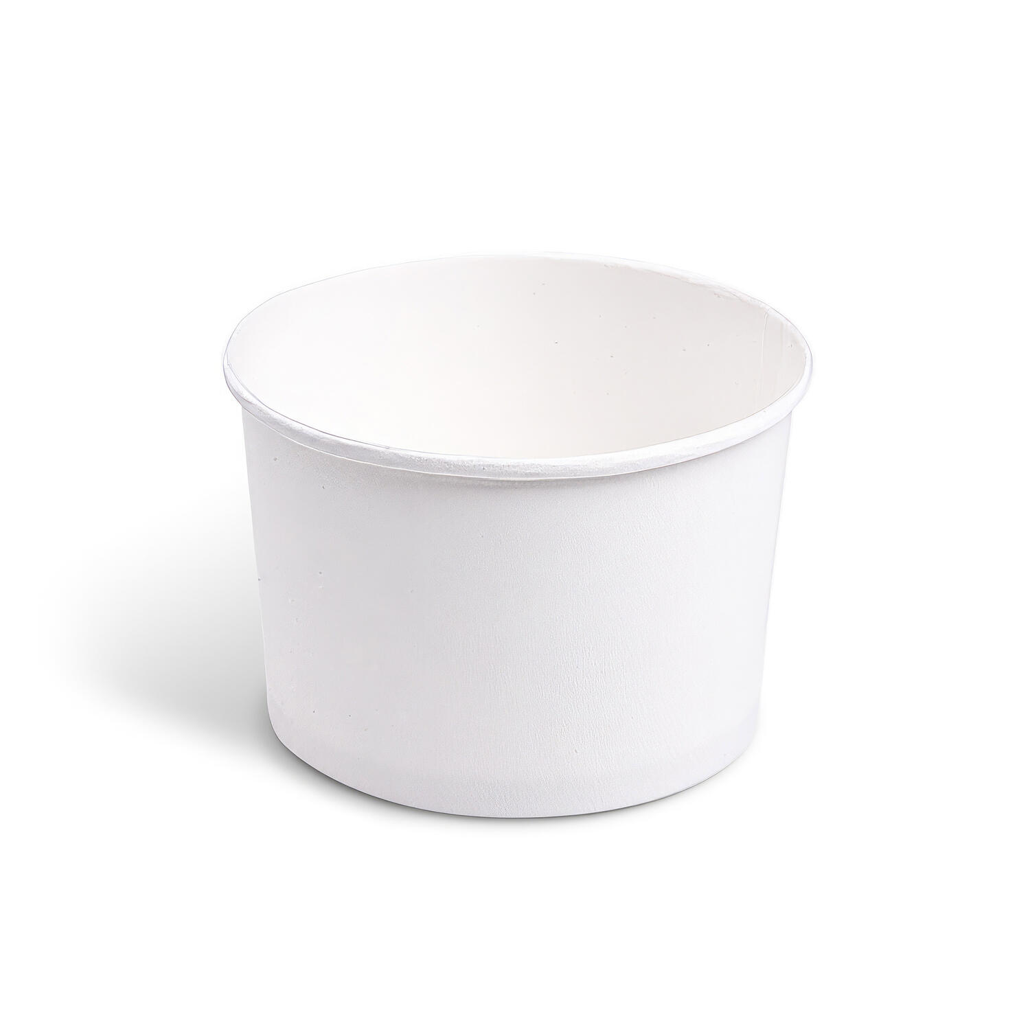 Papierbecher Feinkostbecher Eisbecher rund wei� 475 ml, � 11cm, 50 Stk.