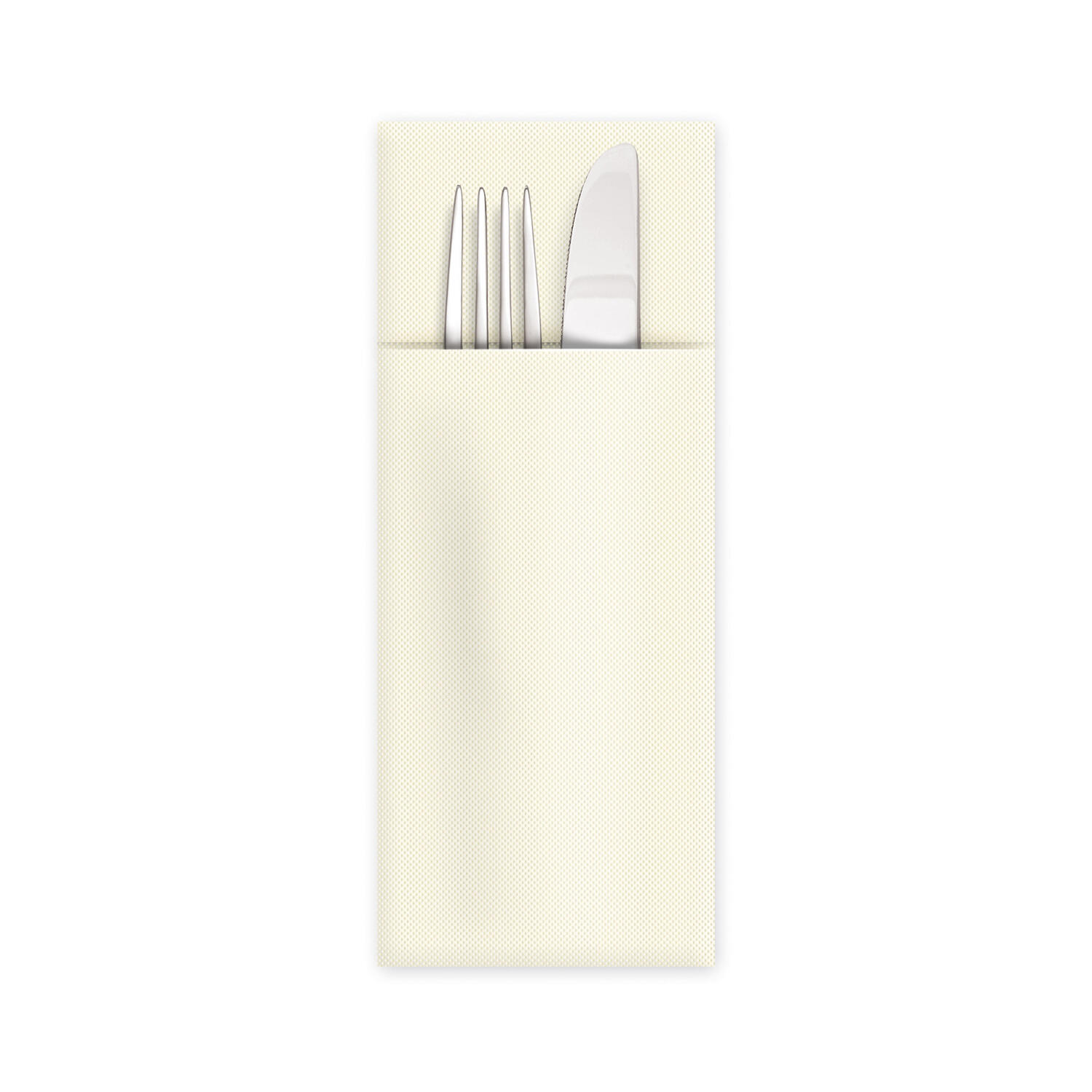 Servietten Bestecktaschen CutleryStar 2-lagig 38 x 32 cm champagner 50 Stk.