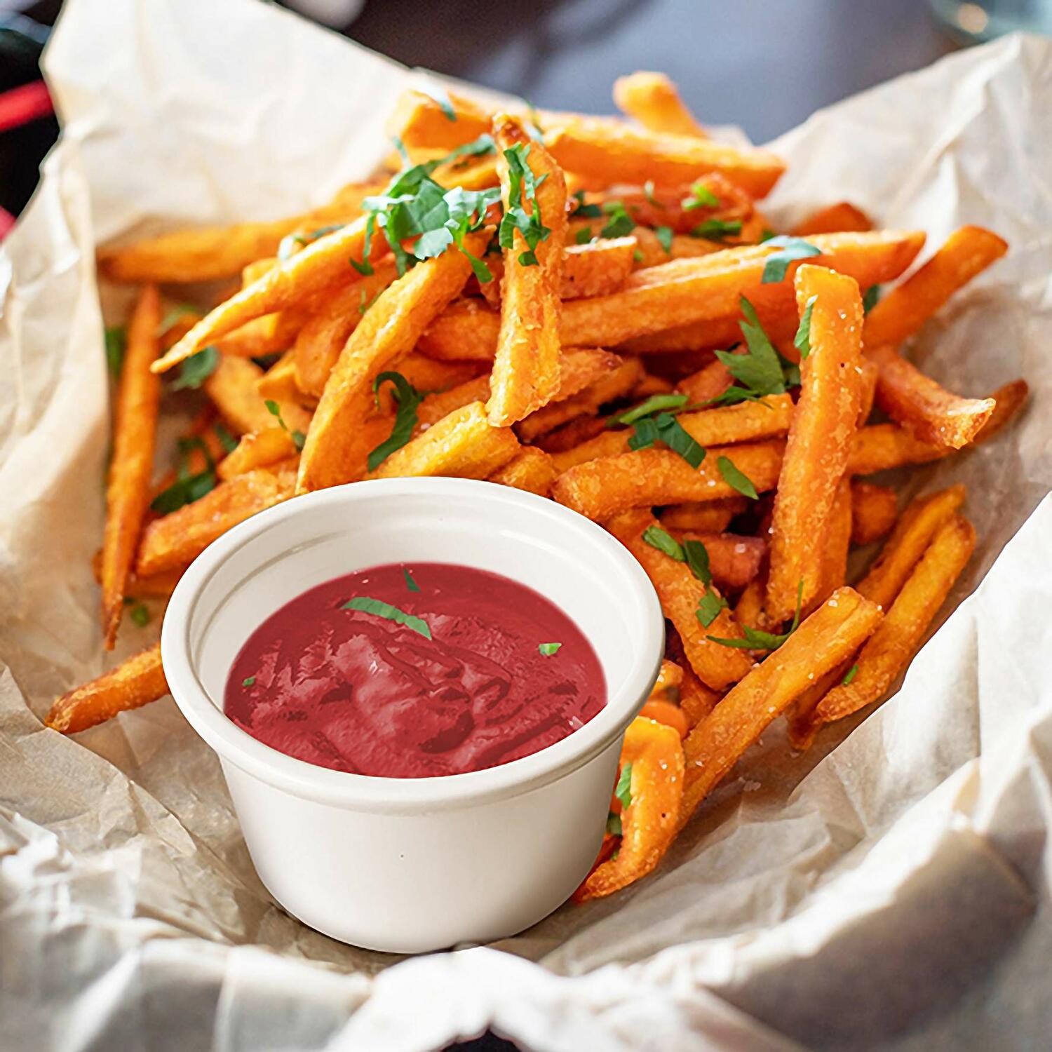 Dressingbecher Feinkostbecher wei� PP 30 ml mit � 46 mm 50 Stk.