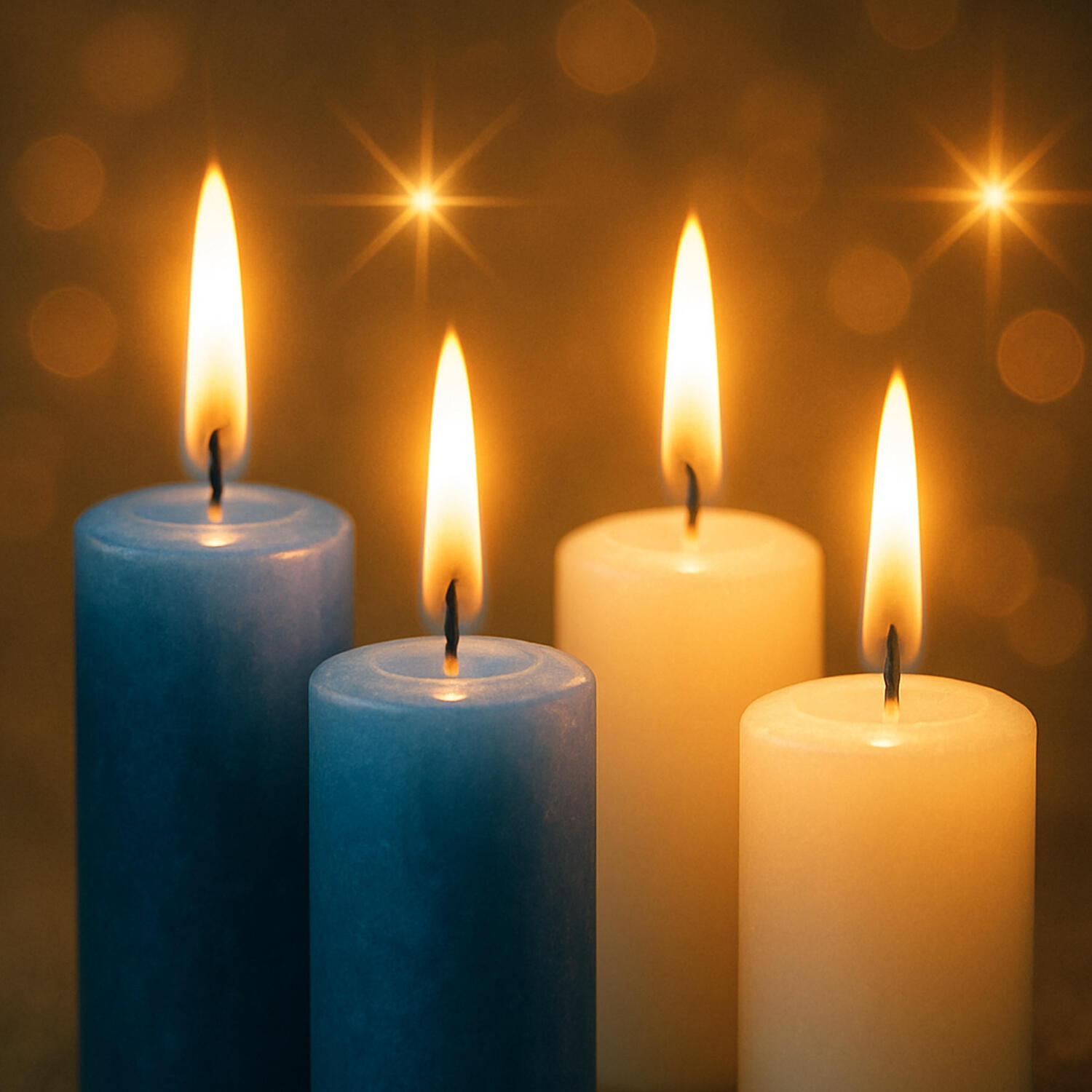 Spitzkerzen 245 mm, 8 Stunden Brenndauer, flieder, 10 Stk.