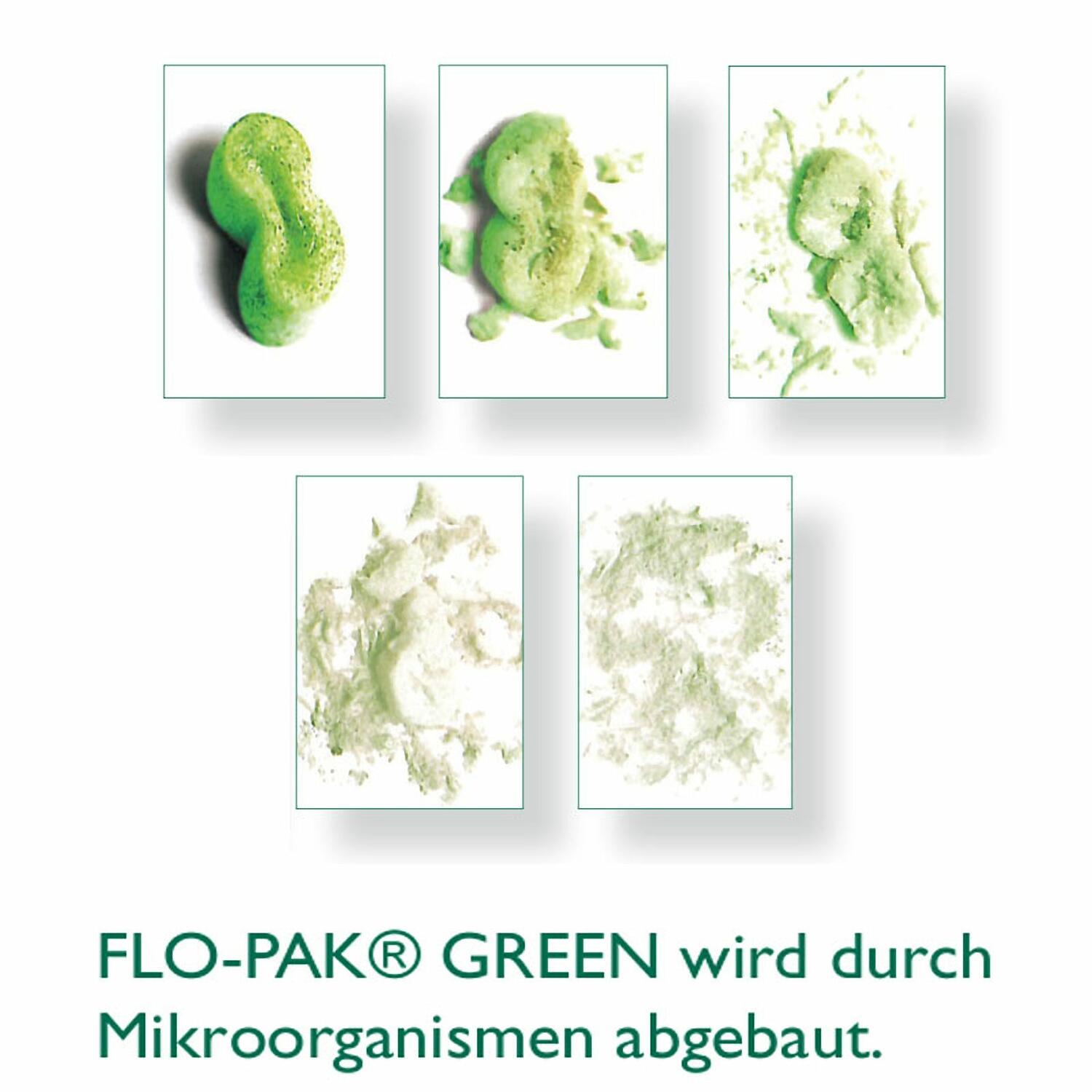 FLO-PAK GREEN Verpackungschips, 500 liter