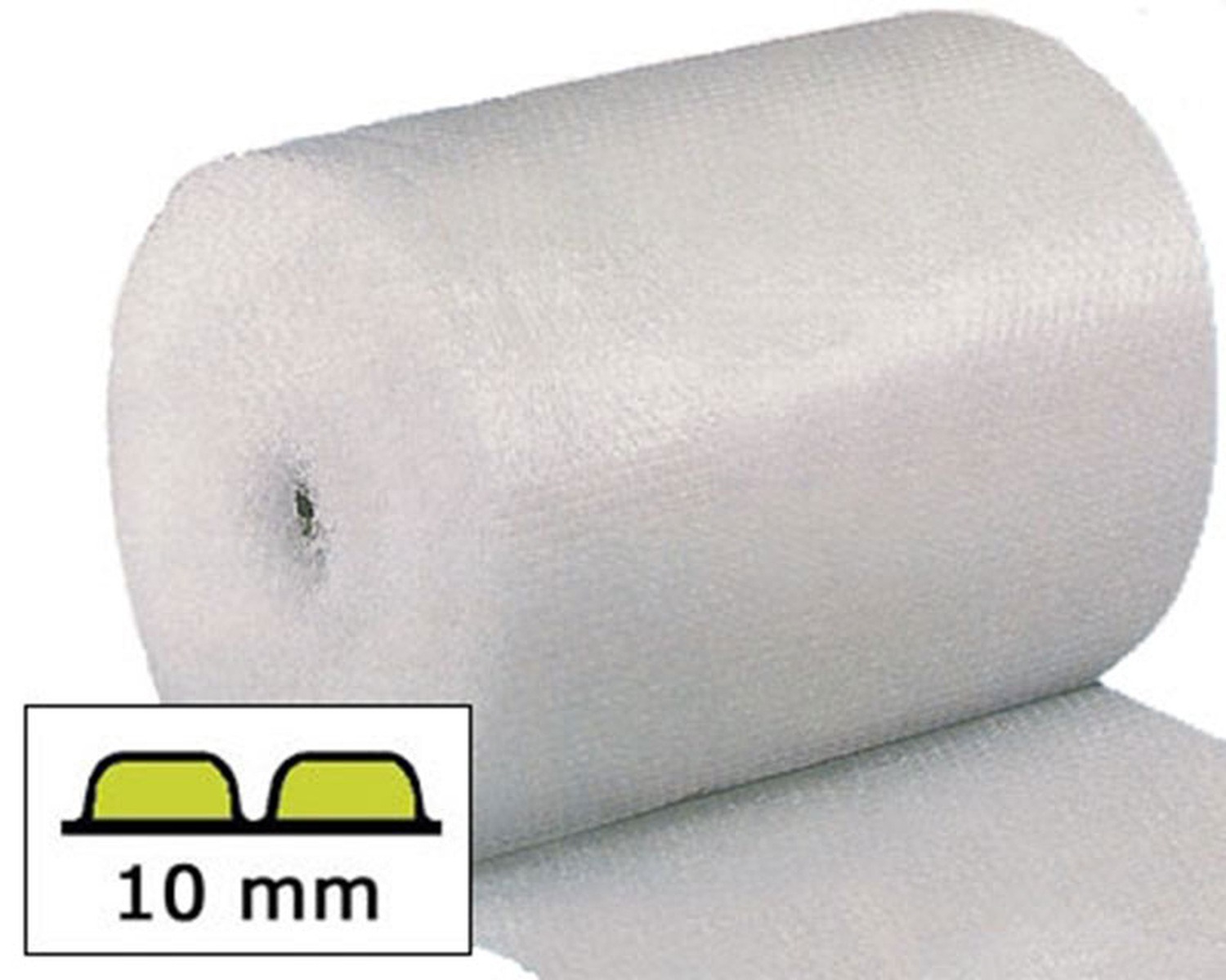 1-PACK BubbleStar Luftpolsterfolie 100cm x  50m, 2-lagig