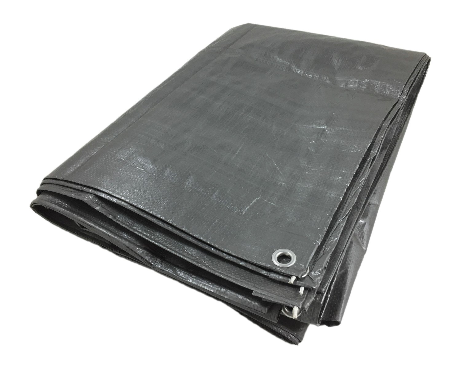 Gewebeplane Abdeckplane Schutzplane  8 x 10m silber extra rei�fest wasserdicht