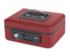 Deluxe Geldkassette mit praktischer �ffnungsfunktion 200mm, rot