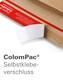 ColomPac Blitzbodenkarton 189 x 154 x 131mm Premium mit doppelten Selbstklebeverschluss & Aufreifaden wei