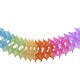 Girlande Farbenspiel aus Papier schwer entflammbar �12cm 3.6m, 1 Stk.