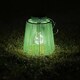 Solarlaterne Gartenlaterne Outdoor aus Metall LED pastellgr�n, 22cm