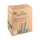 Trinkhalme aus Papier dick, bunt �8mm 15cm, 150 Stk.