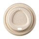 Domdeckel aus Zuckerrohr f�r Coffee-TO-GO Pappbecher � 80mm, 50 Stk.