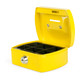 Geldkassette Spardose mit Sparschlitz mit entnehmbaren M�nzfach 125 mm, gelb