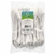 BIO-Gabeln Mehrweg 185mm aus BIO-PP extra stabil weiss, 50 Stk.